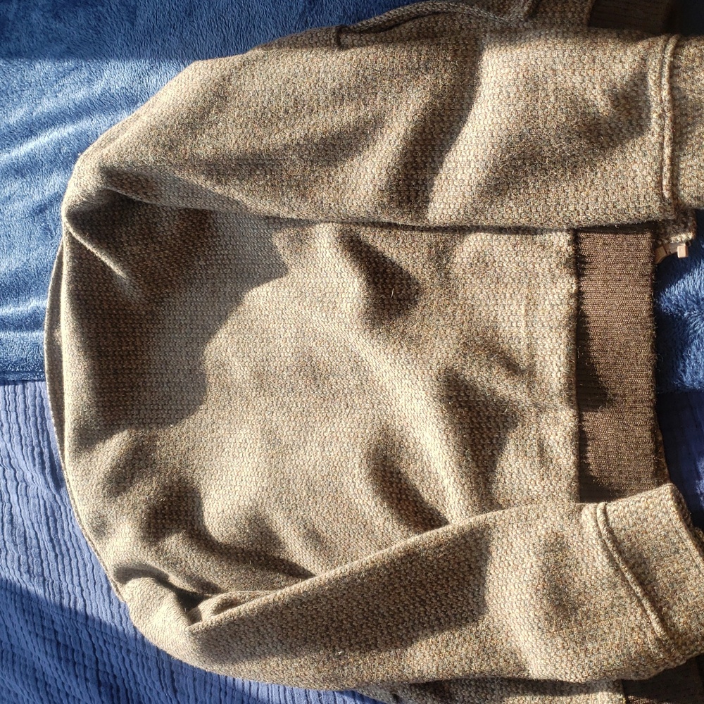 Pendleton Tan And Brown Bomber Jacket - image 7